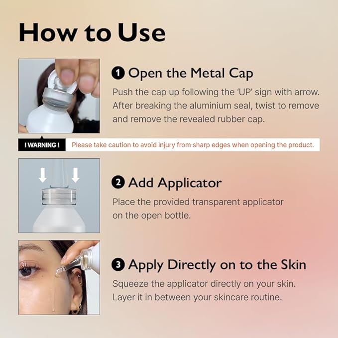 Genabelle PDRN 3% Hyper Boost Ampoule – Advanced Skin Support Serum with PDRN, Niacinamide, Hyaluronic Acid, Peptides, and Centella for Skin Barrier Support, Dryness, and Uneven Texture