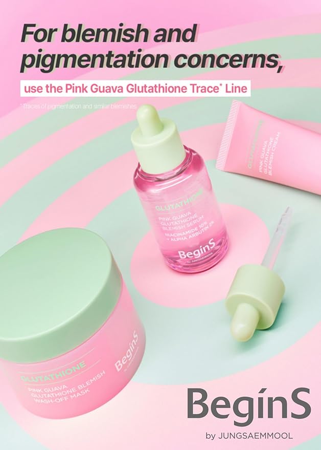 Pink Guava Glutathione Wash-Off Mask 3.17 Fl Oz, Jelly Texture Face Mask with Vitamin C and Niacinamide for Skin Hydration, Blemish Care, and Radiant Glow, Korean Skincare