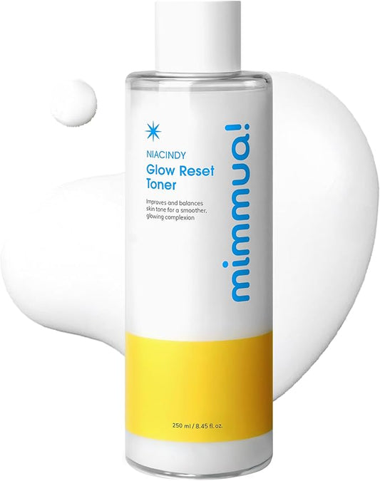 Glow Reset Toner | Korean Clinic Skincare - Thioctic Acid & Niacinamide 5% | Gentle Exfoliation w/Pumpkin Extract | Fades Dark Spots & Acne Scars | Deep Hydration | 250ml /8.45 Fl Oz