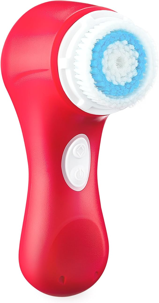 Clarisonic Mia 2 Facial Cleansing Brush, 2 Speed Sonic System, Red