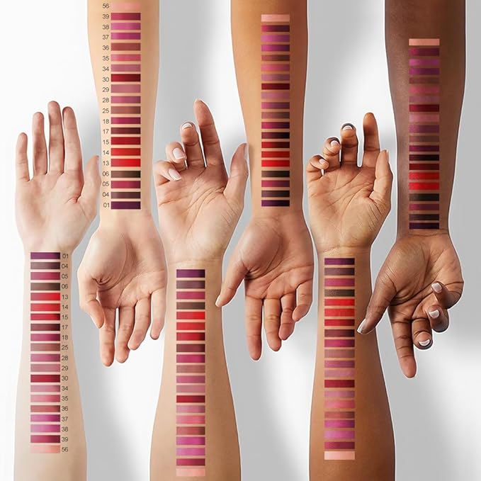 evpct 1Pcs Nude Brown Matte Lip Liner and Liquid Lipstick Stain Makeup Set for women, Brown Long Lasting Smudge Proof Lipstick labiales matte mate larga duracion listip 24 hours originales, 25#