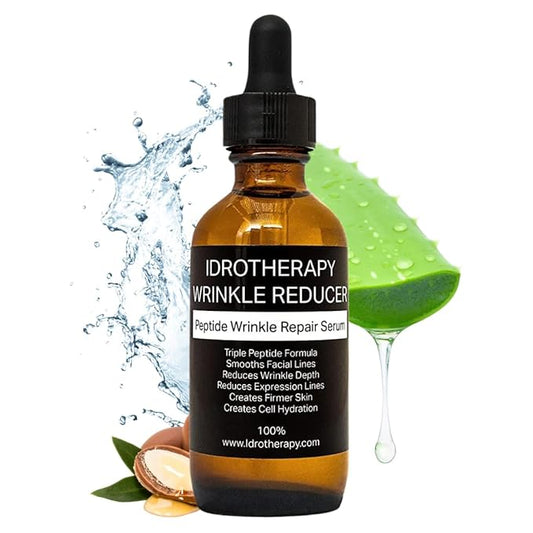 Peptide Face Serum Deep Moisturizer, Skin Glow, Create Firmer Skin and Cell Rehydration