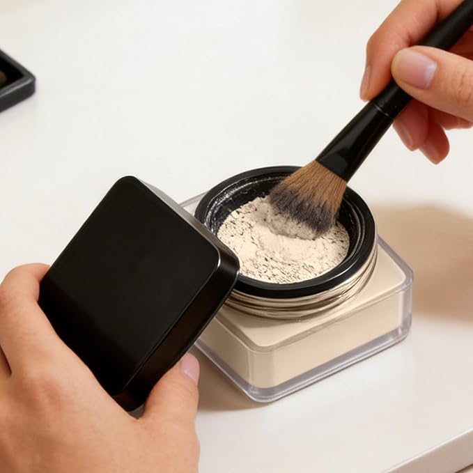 Finishing Powder Makeup, 6g Loose Setting Powders, Oil Control Sweat Proof Foundation, Matte Smoothing Skin Face Powder, Beauty, Makeup Bag, Studio