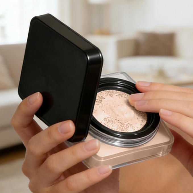 Finishing Powder Makeup, 6g Loose Setting Powders, Oil Control Sweat Proof Foundation, Matte Smoothing Skin Face Powder, Beauty, Makeup Bag, Studio