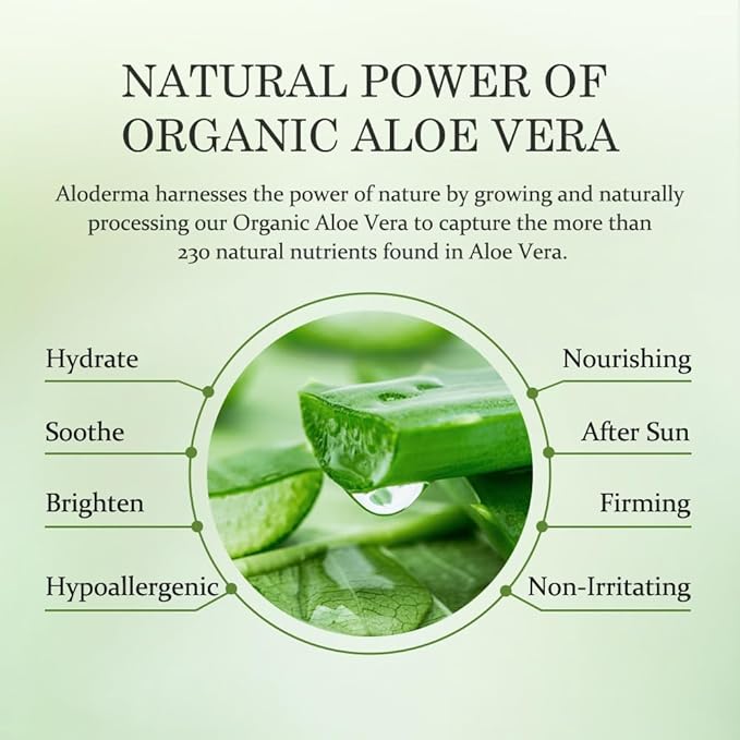 Aloderma Firming Skin Toner with 91% Organic Aloe Vera - Natural Facial Toner for Women with Natural Botanicals to Diminish The Appearance of Fine Lines & Wrinkles - Aloe Vera Facial Toner - 4.2oz