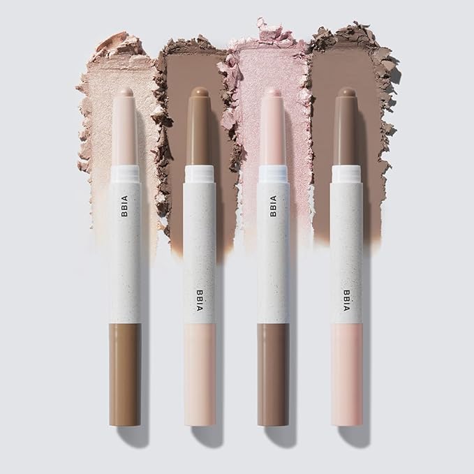 BBIA Last Contour Stick - Dual-Sided Contouring & Highlighting Duo Stick Easy Dual-Ended Natural Contour & Highlight Blendable Buildable Longlasting Korean Face Makeup (02 COOL DETAIL, Pack of 1)
