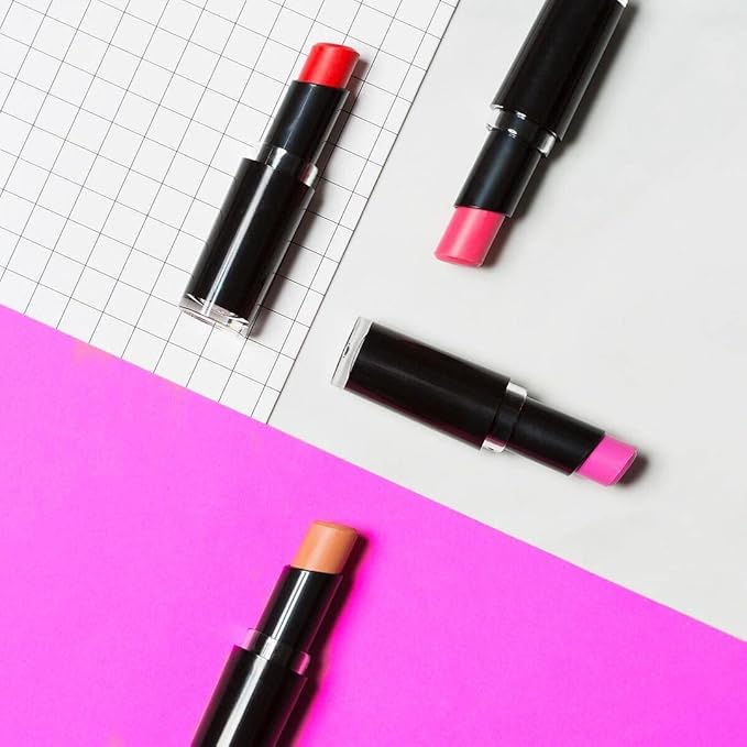 wet n wild Lipstick Perfect Pout Lipstick Lip Color Pink Fiesta Party | Non-Tacky | Non-Sticky | Long Lasting (Pack of 4)