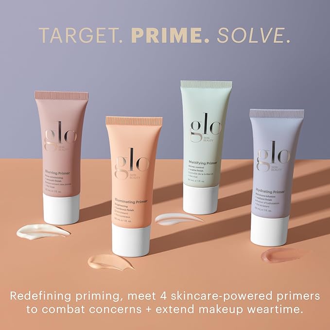 Glo Skin Beauty Mattifying Primer with Niacinamide – Eliminate Shine and Refine Pores for Smoother Makeup Application, for Combination & Oily Skin, Matte Finish