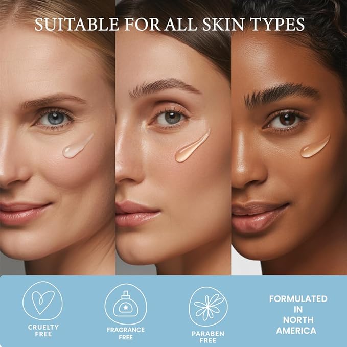 Hyaluronic Acid Serum with Vitamin C & E – Deep Hydration, Brightening & Anti-Aging | Plumps, Smooths Fine Lines & Wrinkles | Lightweight, Non-Greasy, Fragrance-Free