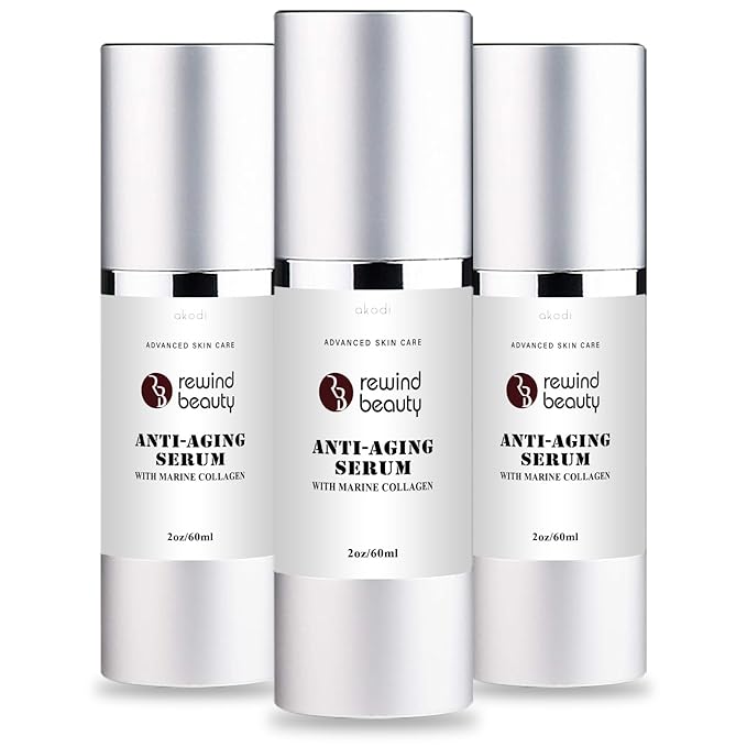 Rewind Beauty - Rewind Beauty Anti-aging Serum - Nuu Derma Ageless Moisturizing Cream - 3 pack/6 oz