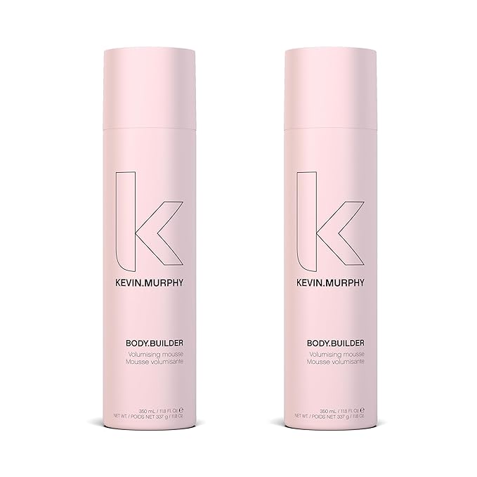 KEVIN.MURPHY BODY.BUILDER - Hair volumising Mousse - For All Types - Weightless & Sulphate-Free Hair Mousse - Hair Care Treatment - With Tangerine Peel Oil - 350 mL / 11.8 fl oz (Pack of 2)