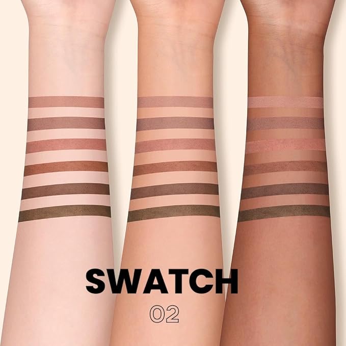 BestLand 6Pcs Warm Mocha Neutrals Lip Liner Set, Creamy Brown Nude Lip Pencils for Caramel, Coffee & Cocoa Tones, Long-Wear Smudge-Proof Formula for Full, Defined, Natural Contour Lips (Set 02)