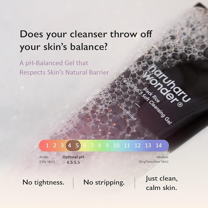 HARUHARU wonder Black Rice Moisture Cleansing Oil & 5.5 Soft Cleansing Gel Double Cleansing Duo Set