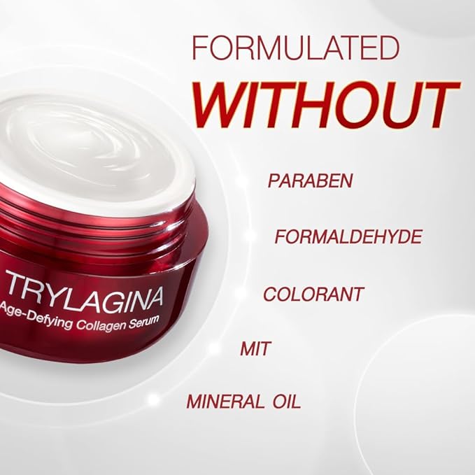 12X Age-Defying Collagen Serum, Anti Aging Face Cream, Anti Wrinkle Cream for Women, Face cream for Women, Anti Aging Skin Care, Brightening Serum, Hydration - 1.05oz
