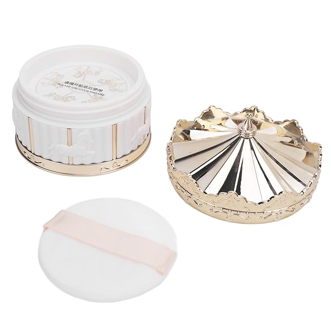 Yinhing Loose Face Powder Silky Oil Control Lasting Setting Powder Matte Finish Lightweight for Women Ideal for Skin Types Soft Shade for A Look