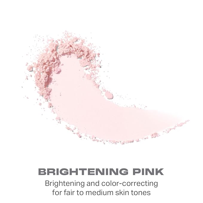 Morphe Jumbo Bake & Set Setting Powder - Lightweight, Talc-Free Finishing Powder for Face Makeup with a Soft, Natural Finish - Minimizes Shine for Up to 24HR - Brightening Pink (0.62 oz)