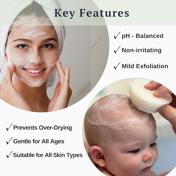 RE: REKURATOR ph Balanced Facial bar and Konjac Sponge Set