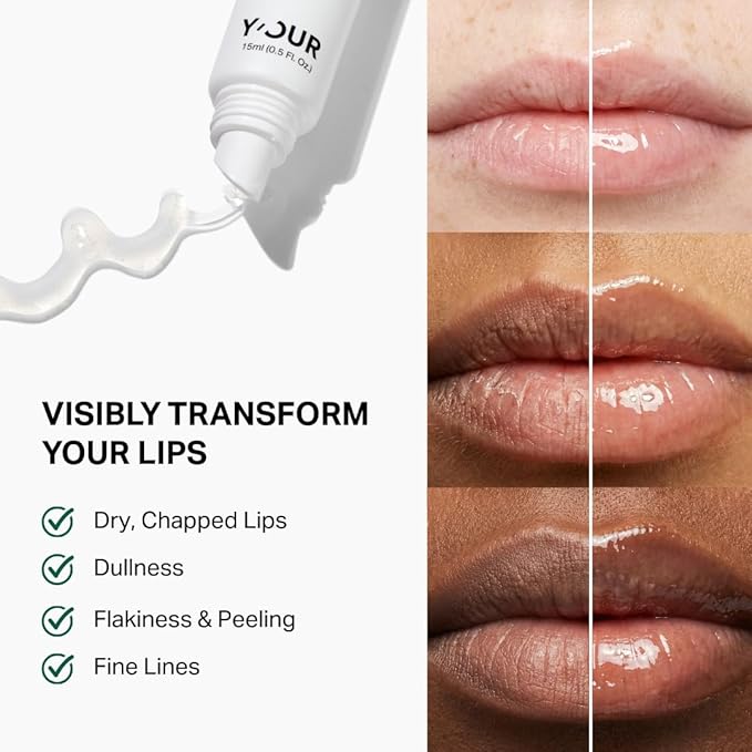 Y’OUR Intensive Healing Lip Balm & Overnight Lip Mask | Instantly Relieves & Repairs Dry, Chapped Lips | Deeply Hydrating Formula with Shea Butter & Rosehip Oil | Lightweight, Paraben & Silicon-Free