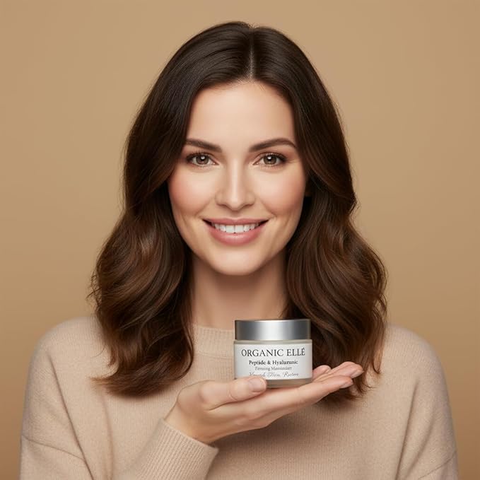 Moisturizer – Advanced Peptide & Hyaluronic Firming Face Cream with Botanical Extracts, Avocado & Jojoba Oil – Hydrating, Anti-Aging, Fragrance-Free for All Skin Types