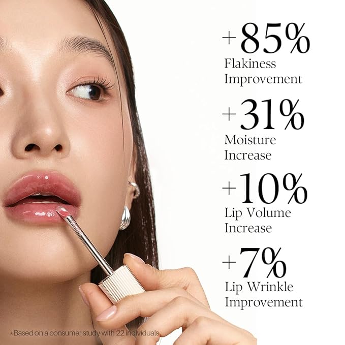 d'alba Piedmont Plumping Lip Glow Mood Volumizer, Hydrating Lip Plumper with Vegan Ceramide & Vitamin C & E, Fuller Lips, Volumizing Lip Gloss, Glowy Finish, Feeble Pink (4 Colors) (0.17 fl oz.)