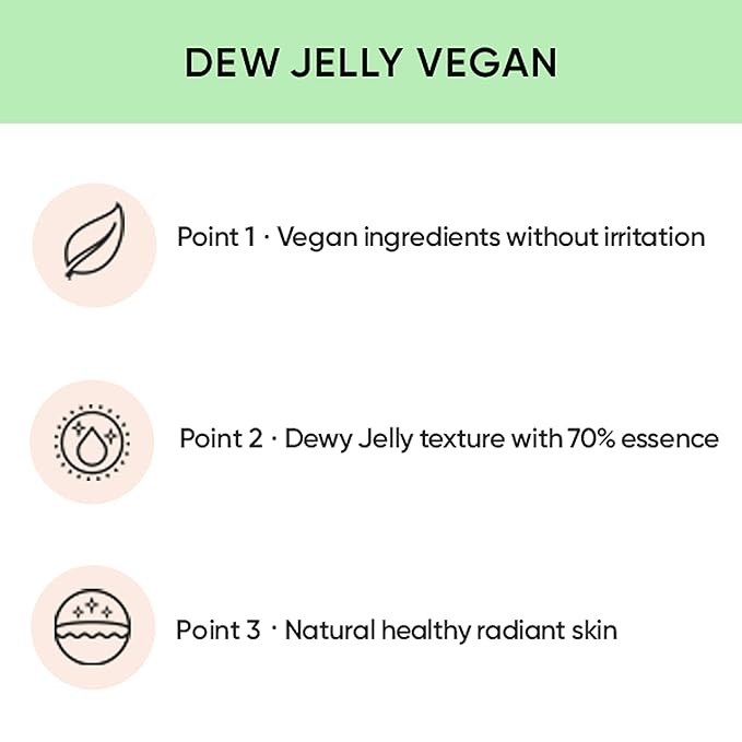 AMUSE SEOUL Dew Jelly Vegan Cushion Foundation (02 NUDE) | dewy, glow, long-lasting, double coverage, clean beauty, lightweight, natural look, foundation for sensitive skin, hydrating cushion