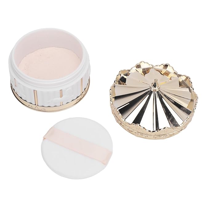Yinhing Loose Face Powder Silky Oil Control Lasting Setting Powder Matte Finish Lightweight for Women Ideal for Skin Types Soft Shade for A Look