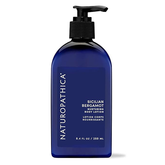Naturopathica Sicilian Bergamot Body Lotion - Daily Citrus Body Moisturizer w/Orange, Clementine, Grapefruit and Aloe - Made in USA, 4.7 oz.