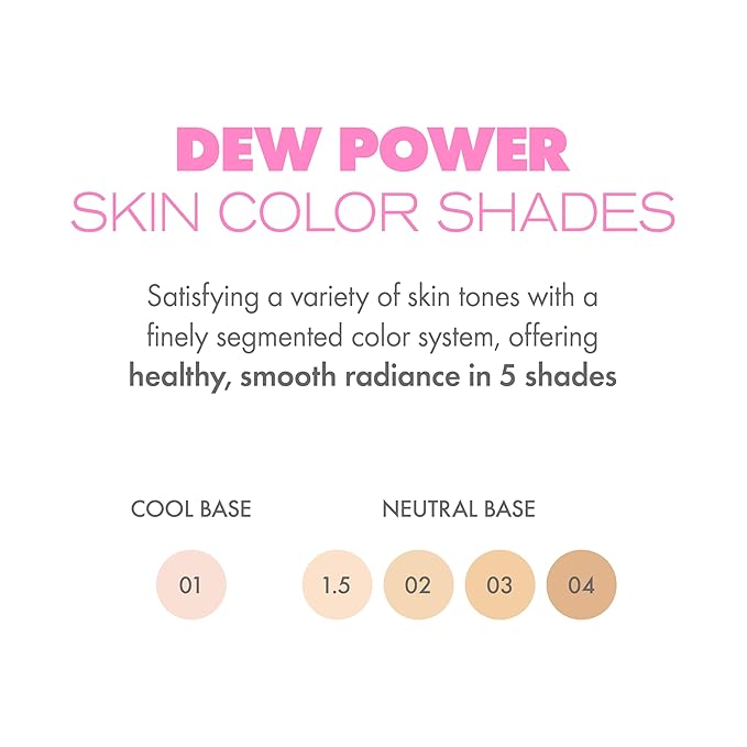 Amuse SEOUL Dew Power Vegan Cushion Foundation (03 HONEY) | Dewy, glow, long-lasting, double coverage, clean beauty, lightweight, natural look, hydrating cushion