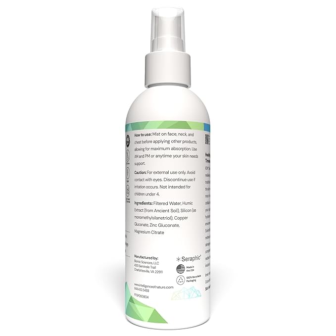 ION* Intelligence of Nature Skin Support Face Mist Hydrating Spray - Refreshing Facial Mist Spray for Daily Use, Vegan Friendly Formula to Refresh Skin for Women & Men - 8 fl oz (Pack of 1)