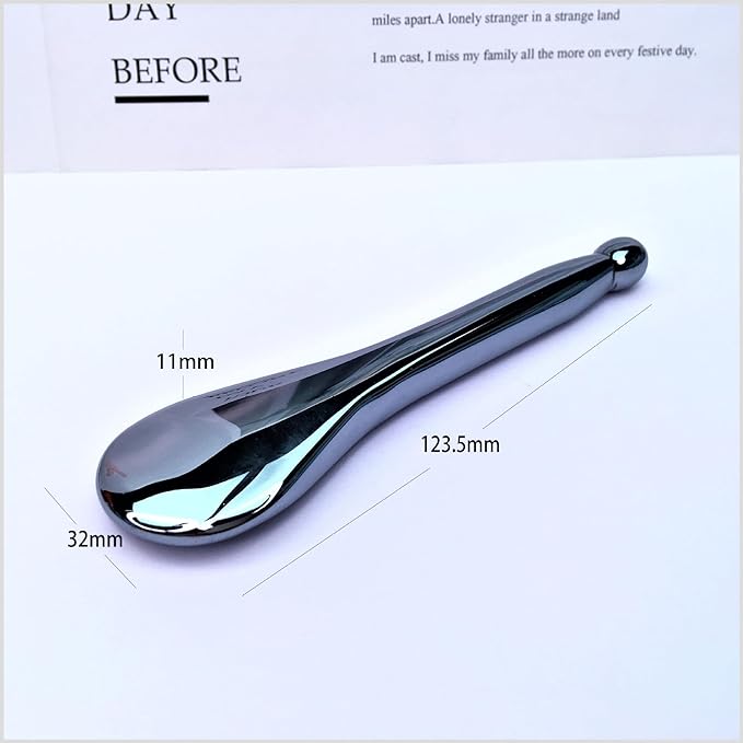 SAEEYCUE Terahertz Stone Gua Sha Scraping Tools Lymphatic Drainage Massager Facial (A)