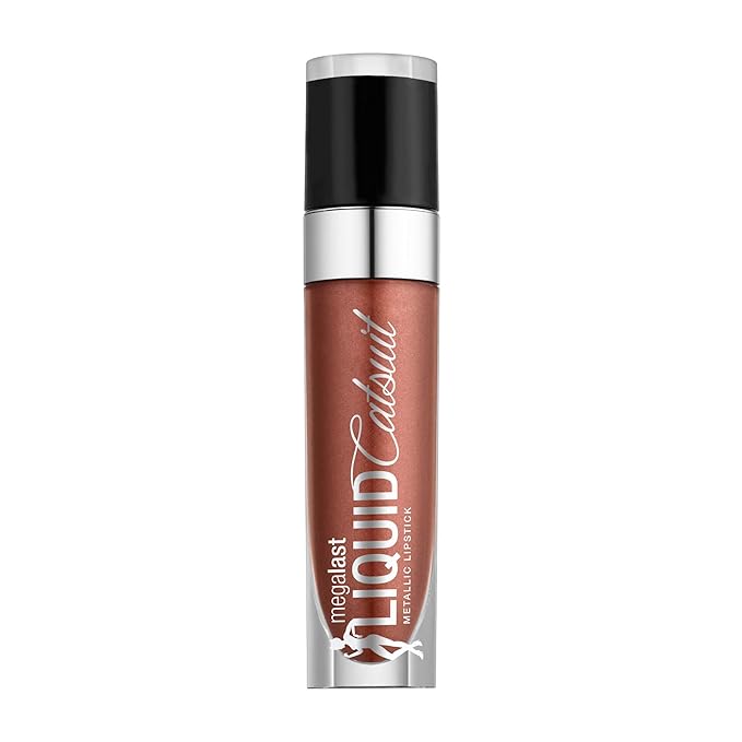 wet n wild Megalast Liquid Catsuit Metallic Lipstick, Ride on my Copper, 0.21 Ounce, 939A (Pack of 2)