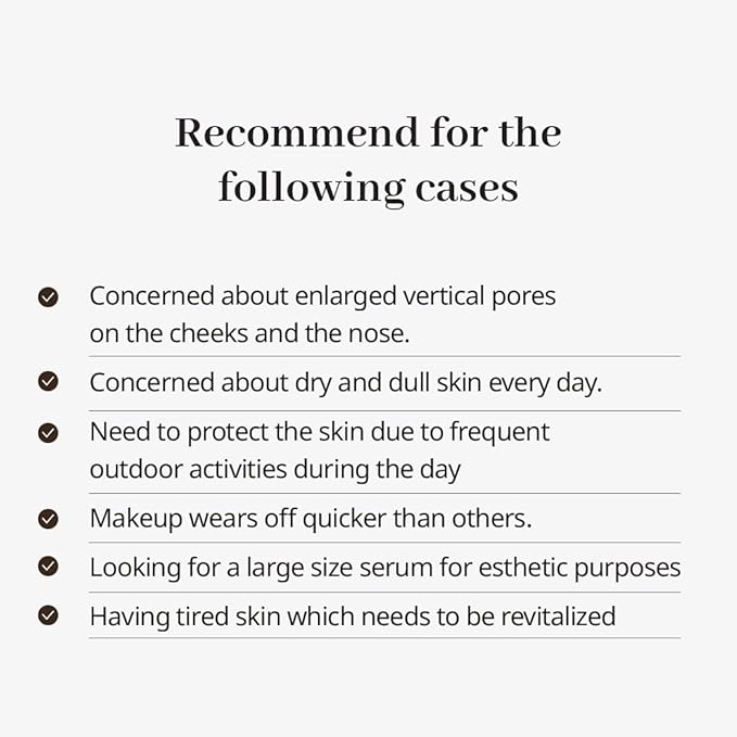 Signature ESTUD Protector - Niacinamide Face Serum (2%), 5.75 fl oz, Pore Minimizer Serum for Face Korean Milk Skin care Glass & Glossy Skin ampoule