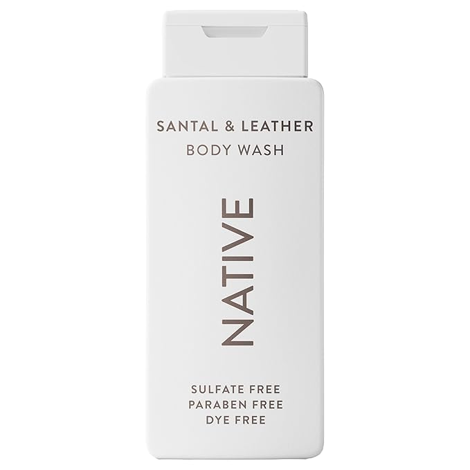 Native Santal & Leather Nourishing Body Wash 18 fl oz