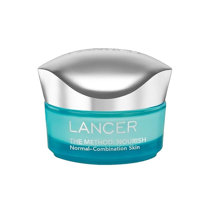 Lancer Skincare The Method: Nourish Women’s Anti-Aging Moisturizer with Hyaluronic Acid, Daily Face Moisturizer, Normal or Combination Skin