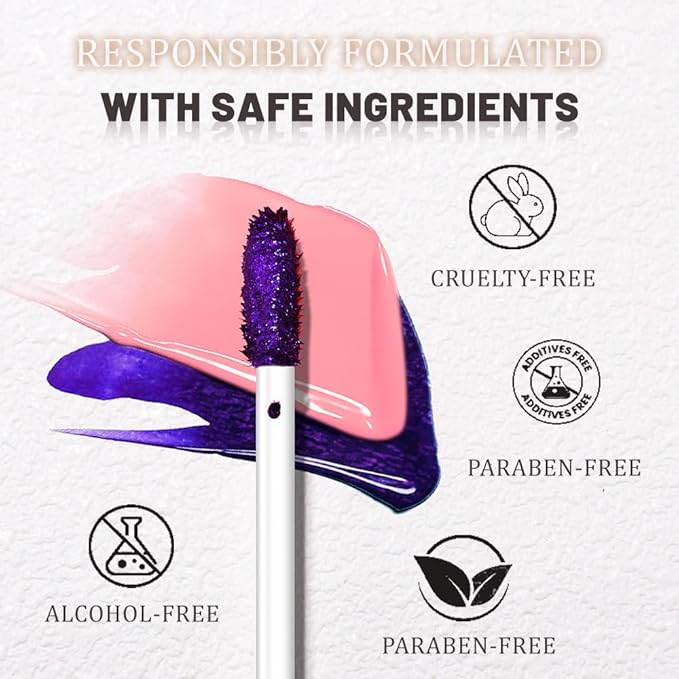 JUAAZIN Peel Off Lip Stain Tattoo with Tweezer - Peachy Rose Matte Lip Tint, Long Lasting Waterproof Transfer-Proof Lip Stain, Cruelty-Free Lip Masque for All Skin Types, Valentine's Day Gift 08#