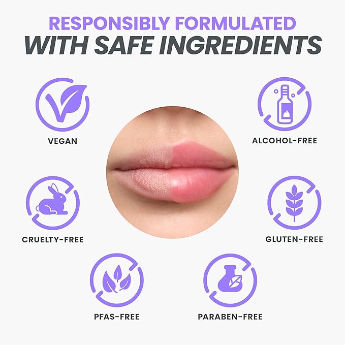 Wonderskin Lip Plumper Gloss - Lip Relapse Plumping Gloss for Fuller-Looking Hydrating, Non-Sticky High-Shine Finish