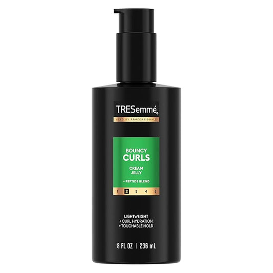 TRESemmé Styling Aid 1 ct Bouncy Curls for Lightweight + Curl Hydration + Touchable Hold, with Peptide Blend, 8 fl oz