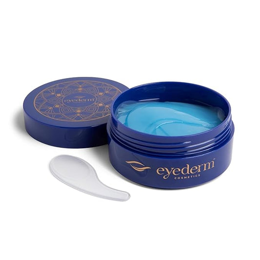 Eyederm Cosmetics Hydra-Gel Under Eye Patches | Hydrogel Eye Masks for Dark Circles, Puffiness & Fine Lines | Ophthalmologist-Developed, Free From Fragrances & Retinol | 30 Pairs