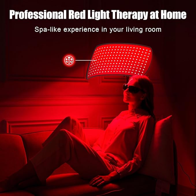 Red Light Therapy for Face and Body, Upgraded 3 in 1 200 LEDs Infrared Light Therapy Lamp with Stand, 660nm 850nm Infrared Lights Panel with Timer & Remote Control, Portable Therapy Device at Home