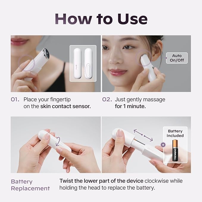 Superform Galvanic Booster Blush Pink, 1min booster for ageless skin, anti-aging and firming pocket booster, Korean skincare, glow on the go, Serum booster device, Gift, Stocking Stuffers