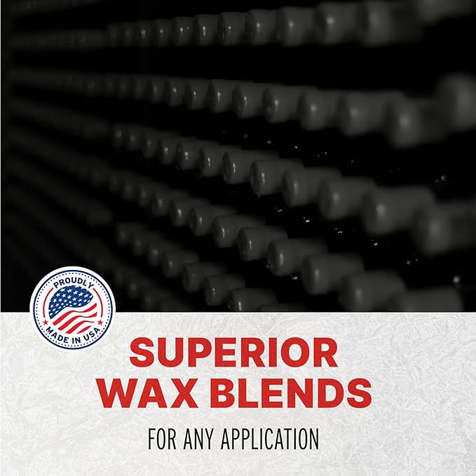 Blended Waxes, Inc. Bottle Sealing Wax Beads, Premium Pastille Wax Seal Beads For Wine, Beer, and Liquor Bottle Closure, Seals Between 25-30 Bottles, 1 lb, Gloss Black