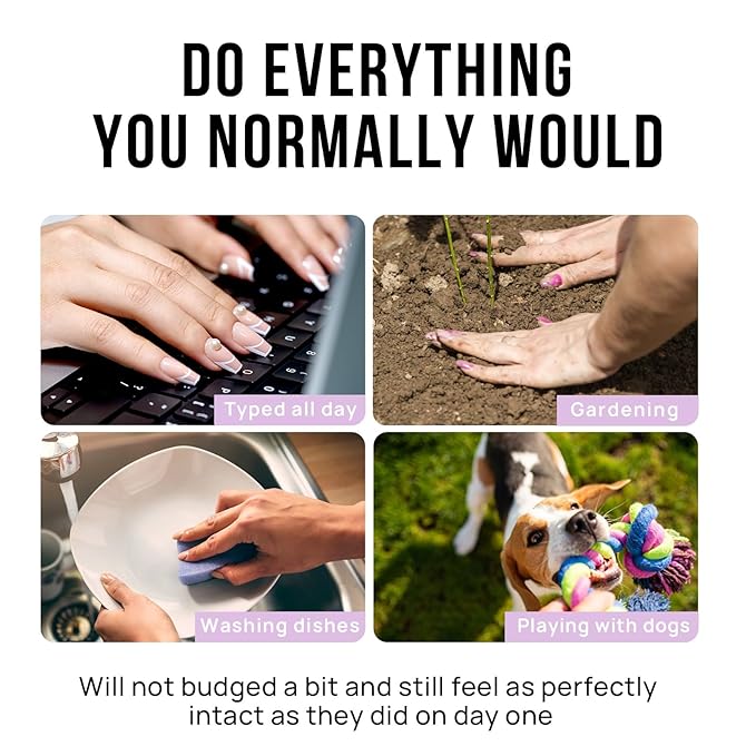 BTArtbox Press On Nails Almond - Medium Soft Gel Chrome Nails, Glue On Nails with Nail Glue, Reusable Stick On Nails in 15 Sizes - 30 Soft Gel Fake Nails Kit, Nuts Glazed