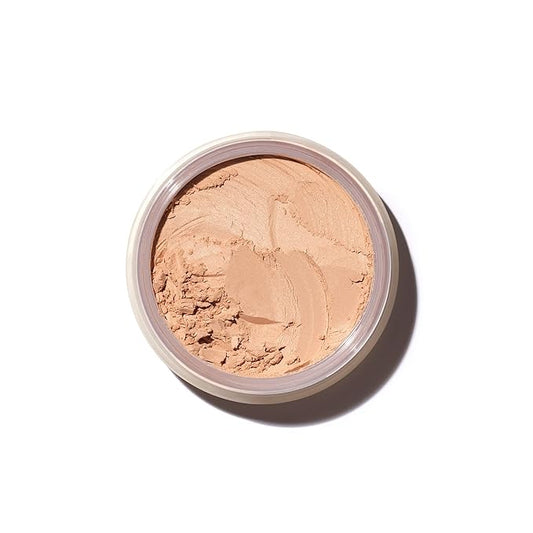 Saie Airset Radiant Loose Setting Powder - Weightless Face Powder to Set, Smooth + Diffuse Face Makeup - Formulated with Hydrating Squalane - Translucent Medium (0.14 oz)