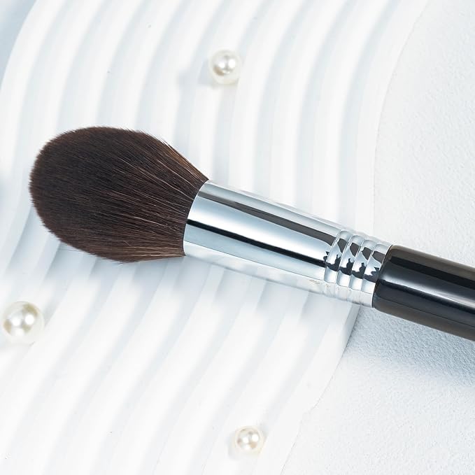 Powder Brush, Highlighting Brush, Contour Brushes, Face Blending Brush, Fluffy Blush Brush for Cheeks, Nose Highlighter Brush. (908B)