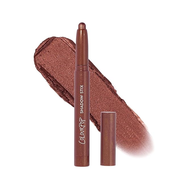ColourPop Shadow Stix - Cream Eyeshadow Stick with Long-Lasting Color - Multi-Use Cream Makeup with a Built-In Sharpener & Precise Tip for Easy Application - So Into U (0.05 oz)