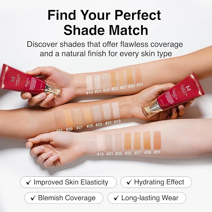 MISSHA M Perfect Cover BB Cream Dual Pack No.23 Natural Beige -Light/Medium with Cool/Neutral Undertone SPF 42 PA +++ 1.69 Fl Oz - Tinted Moisturizer for face with SPF
