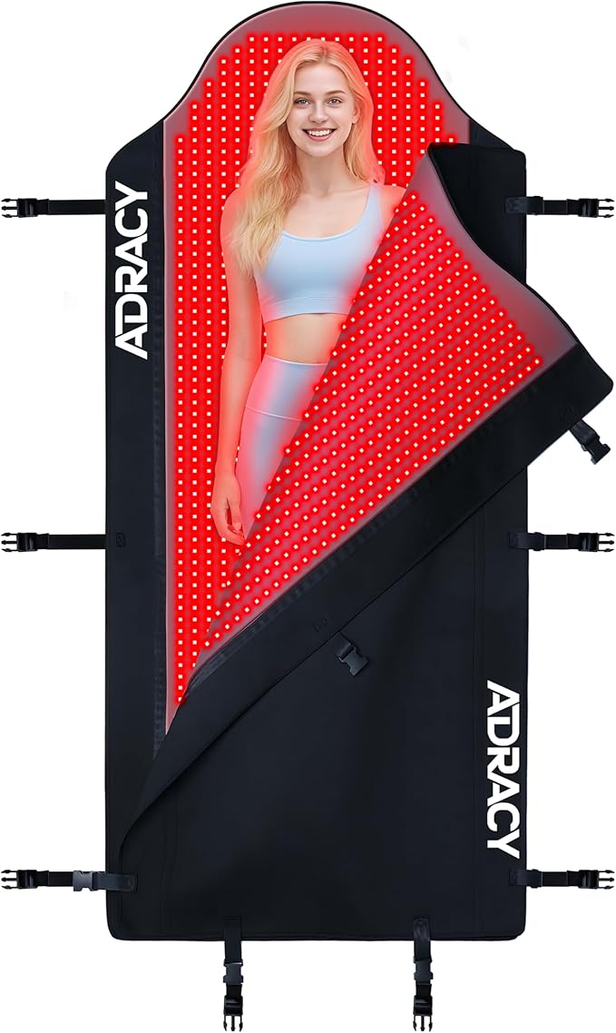 2026 Upgraded Triple-Mode Red Light Therapy Mat for Full Body Pain Relief, FSA&HSA Eligible 72.0" x 33.4" Medical-Grade TPU Red Light Blanket with 2600 Dual-Wave (660nm & 850nm) LEDs