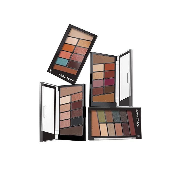 wet n wild Color Icon Eyeshadow 10 Pan Palette, Rose in the Air, 0.3 Ounce