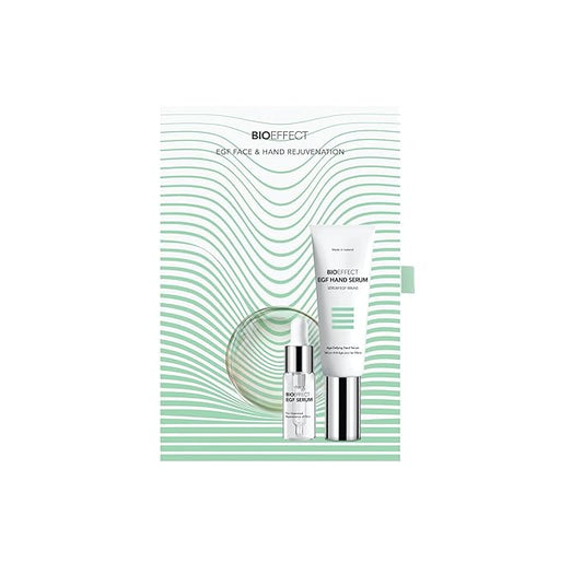 BIOEFFECT EGF Serum with Hyaluronic Acid and Barley Growth Factor, Best Rejuvenating Facial Treatment Fights Wrinkles, Hydrating, Firming, Anti-Aging Skincare for Face & Neck, Oil-Free (Set)