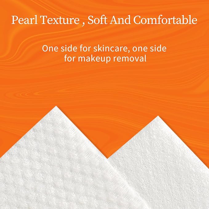 Botare Hanging Disposable Face Towels Plus, Dry/Wet Dual-Use, Extra Large Thick 3D Soft Washing Wipes (Reusable) for Makeup Removal, Daily Facial Cleansing and Use Anywhere 216 Count (1 Pack)